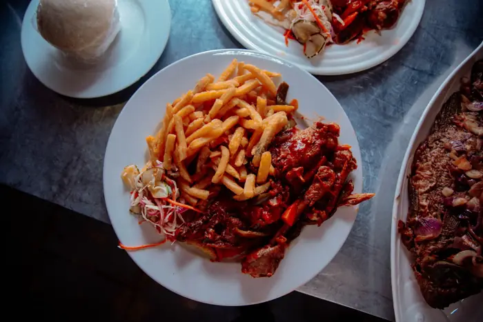 Food at Kwatunza Beach Land