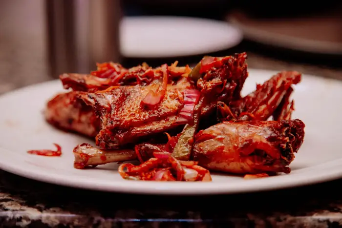 Food at Kwatunza Beach Land
