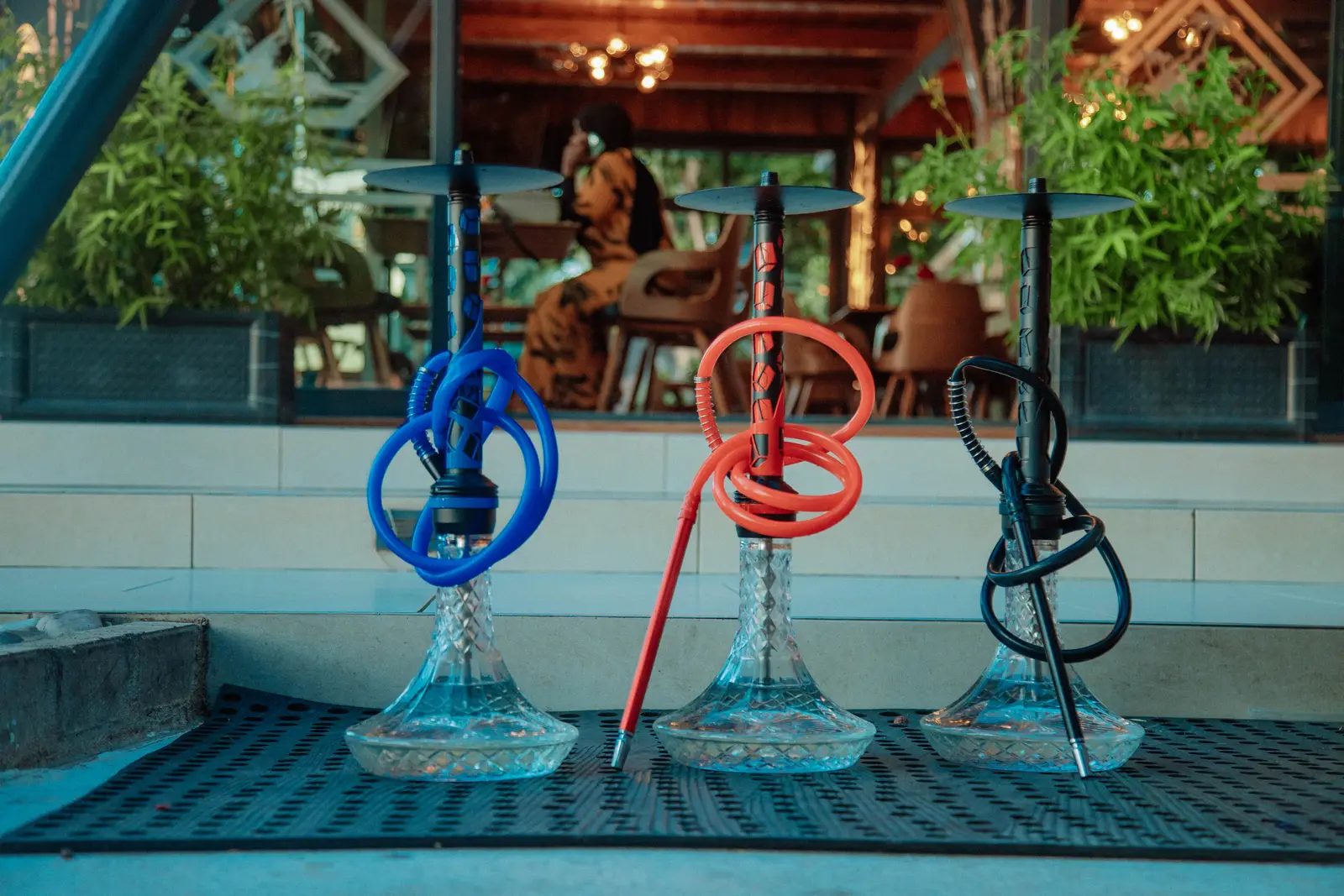Premium shisha hookahs at Kwatunza Shisha Corner